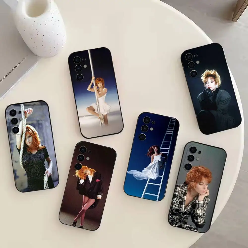 

J-Jeanne M-MyleneS F-FarmerS Phone Case For Samsung S25,S24,S21,S22,S23,S30,Ultra,S20,Plus,Fe,Note,10,9,5G Black Cover