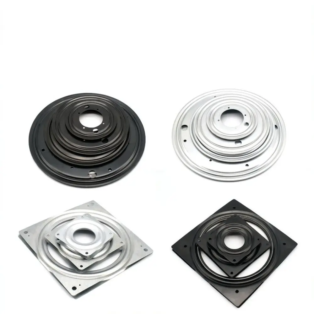 Ball Bearing Swivel Plate For Furniture Rotating Base TV Stand Bookshelf Cold Rolled Steel Durable Silent Swivel Base