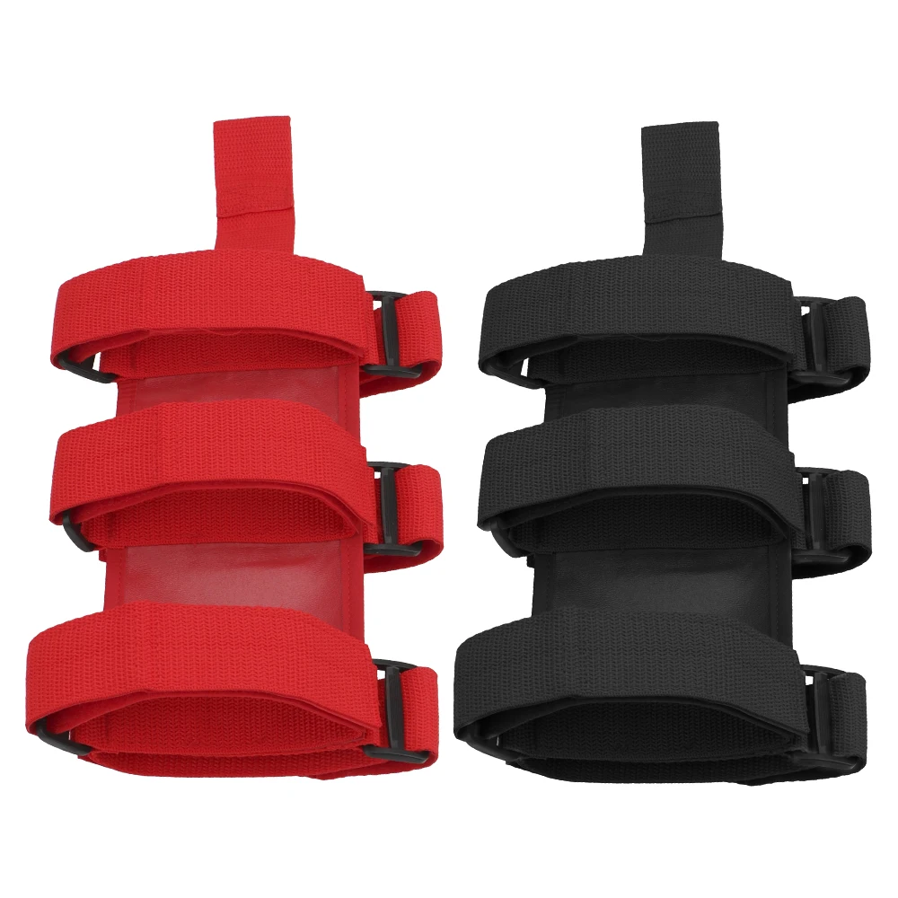 For Jeep Wrangler TJ JK JL 97-18 Car Fire Extinguisher Mount Strap Fire Extinguisher Holder Adjustable Car Roll Bar Fixed Sundry