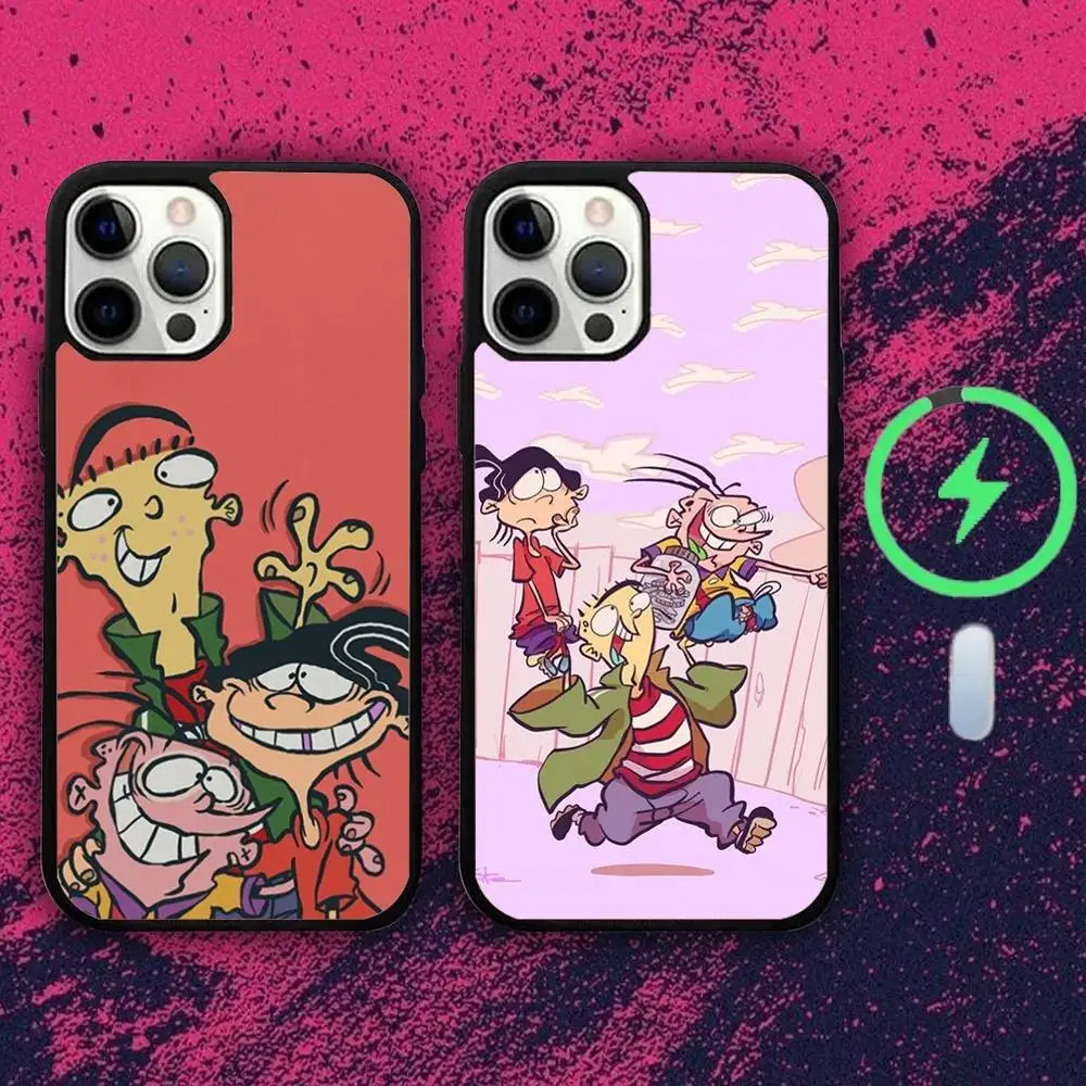 

E-D E-Edd N E-Eddy-ys Phone Case For iPhone 16e,16,15,14,13,12,11,Plus,Pro,Max,Mini Magsafe Magnetic Wireless Charging
