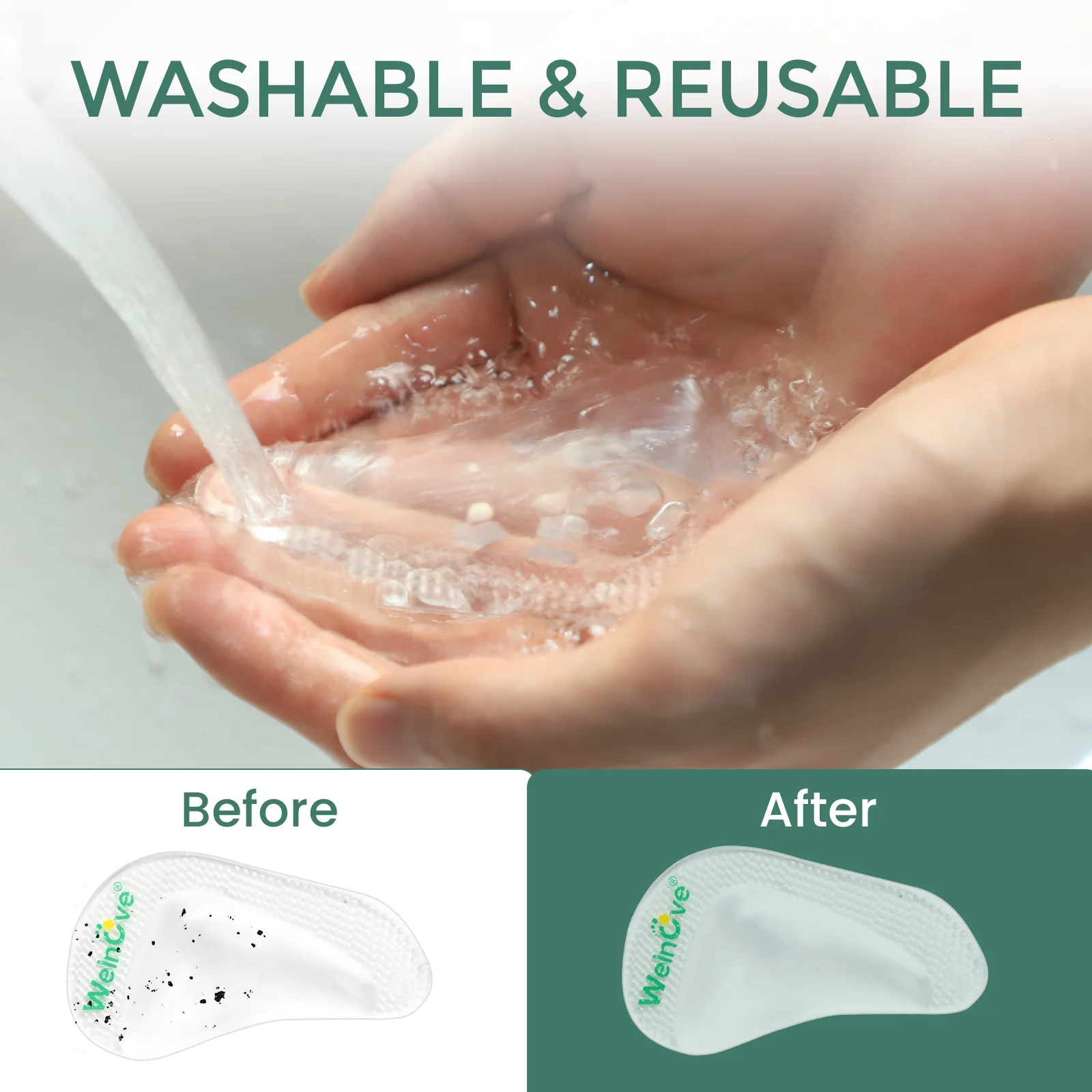 

2pcs Gel Orthopedic Insoles Flat Foot Arch Support Insert Pad Corrector Shoe Cushion Gel Valgus Correction Plantar Fasciitis Pad