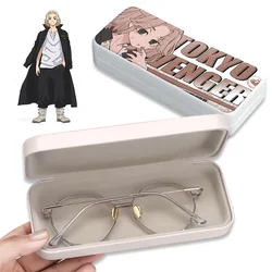 Tokyo Revengers Glasses Case Cartoon Anime Portable Sunglasses Storage Box for Men Women Travel Glasses Protective Organizer