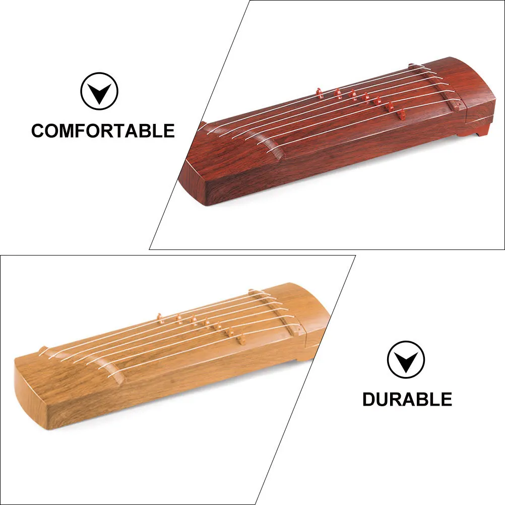 1 قطعة الأطفال ممارسة Guzheng الكلاسيكية الخشب نمط آلة موسيقية محاكاة خشب الصندل سلسلة الاطفال اللعب التعليمية