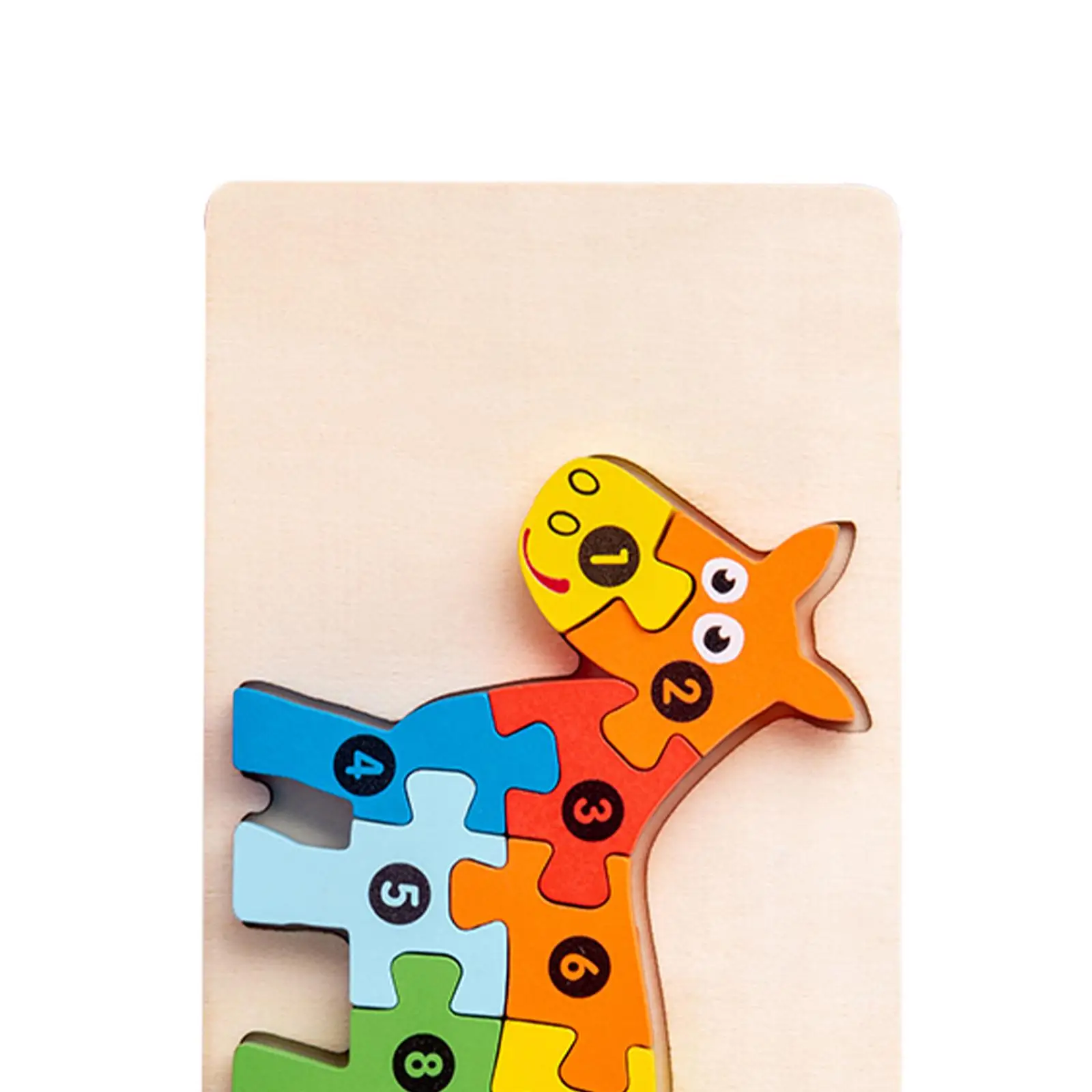 Puzzles De Animais De Madeira para Crianças, Aprendizagem Educacional Matching Board, Presente para Crianças, Montessori Puzzles