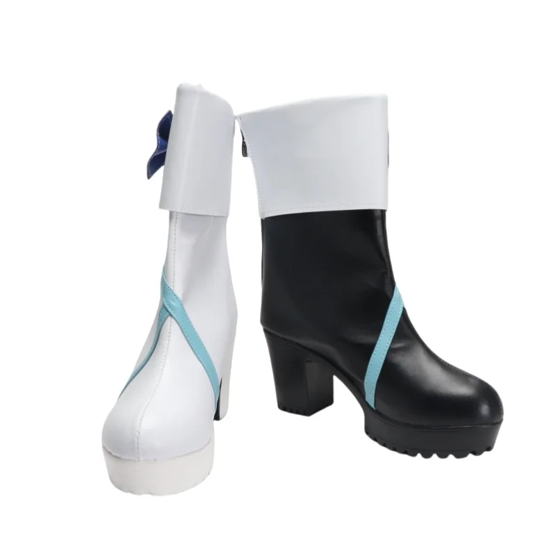 Game Pretty Derby Hishi Miraclev Beslissende Cosplay Schoenen Halloween Outfits Game Dames Laarzen