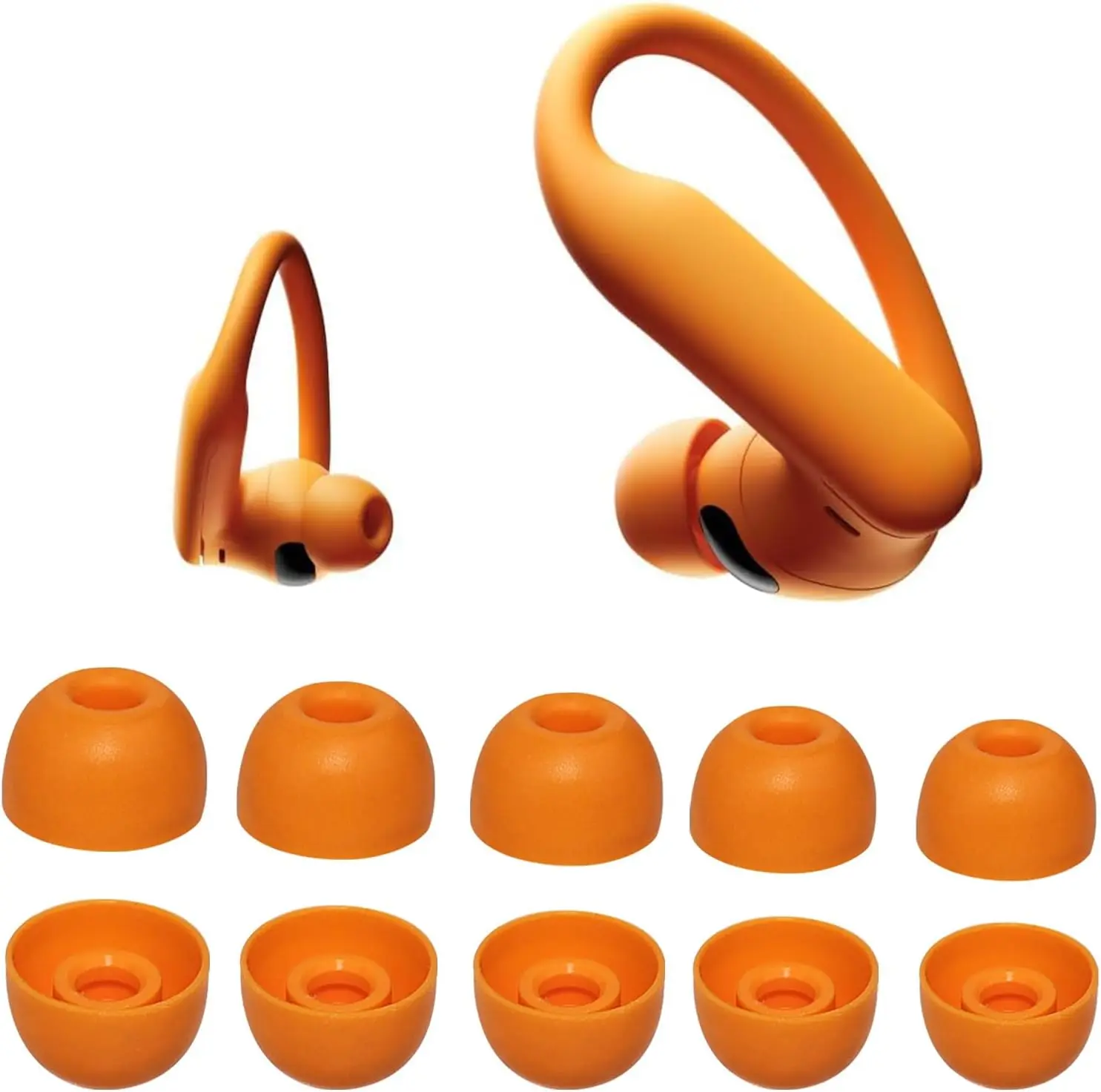 Сменные насадки для ушей, совместимые с наушниками Beats Powerbeats Pro 2, мягкие силиконовые насадки для наушников Powerbeats Pro 2, XL/L/M/S/Xs