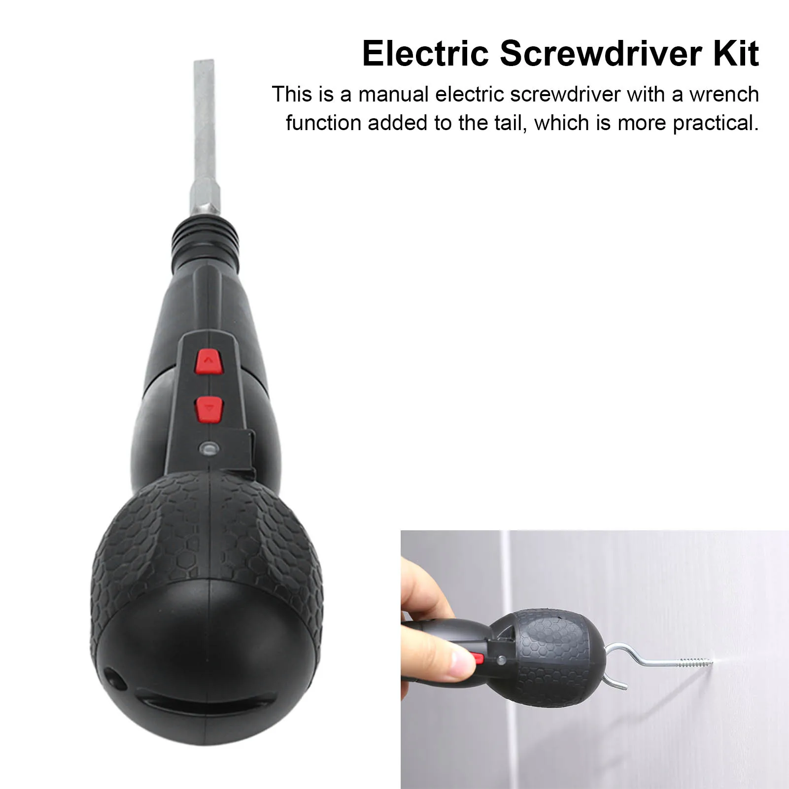 

10W Electric Screwdriver Kit Integrated USB Rechargeable Screwdrivers with LED Light 10W Integrated Electric Screwdriver Kit