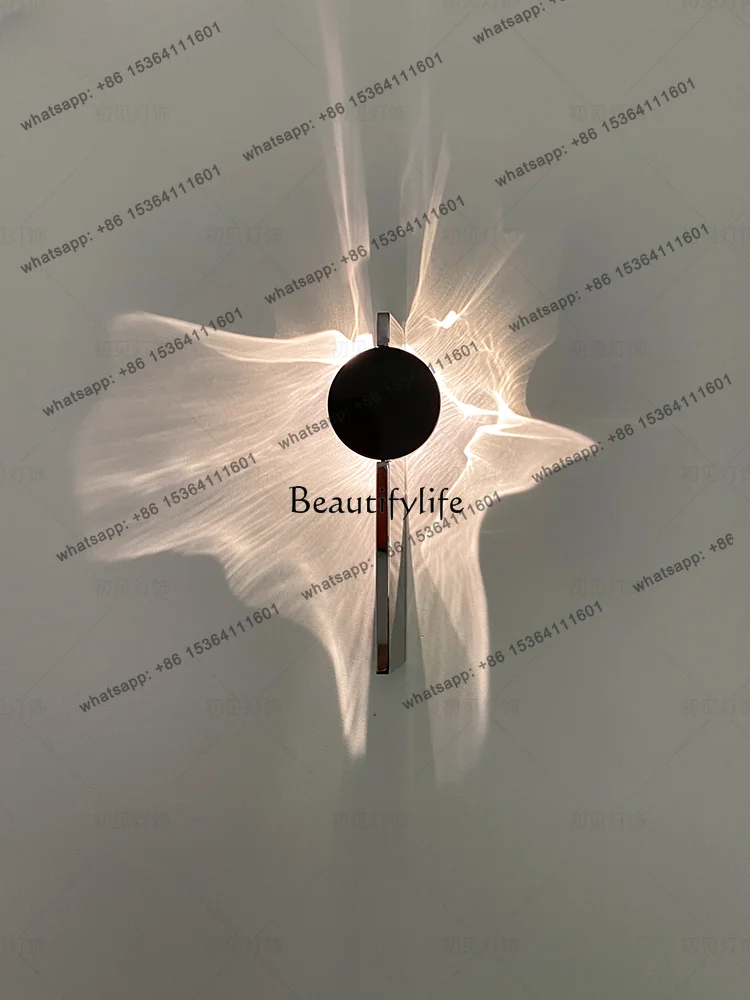 yj7 Bedroom New Angel Eyes Rotating Living Room Decoration Wall Stairs Atmosphere Luminous Decoration