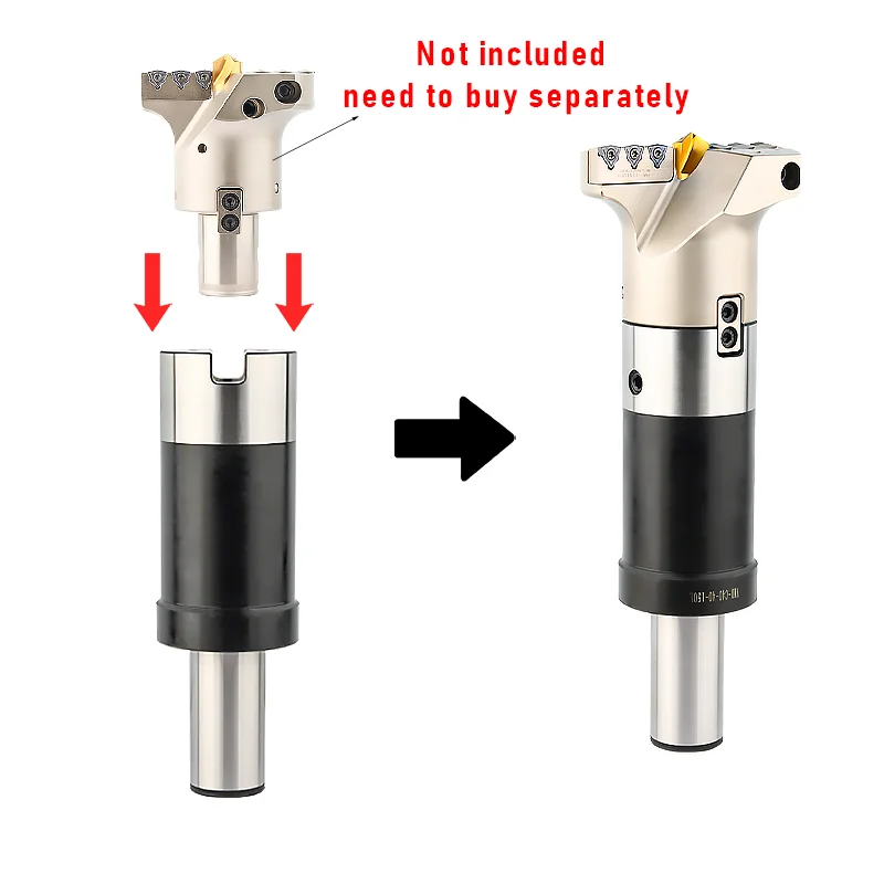 VMD-biela de extensión para taladro, portaherramientas de broca refrigerada interna para torno CNC, 150mm, 200mm, 250mm, 300mm, 800mm