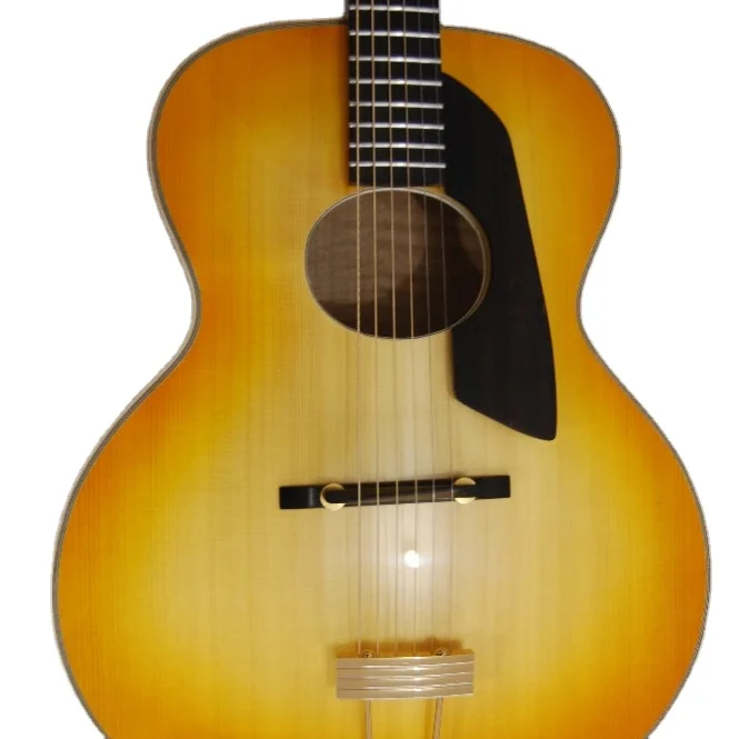 

Yunzhi Classic Handmade Jazz Guitar Customizable Maple Jazz Acoustic Electric Guitar