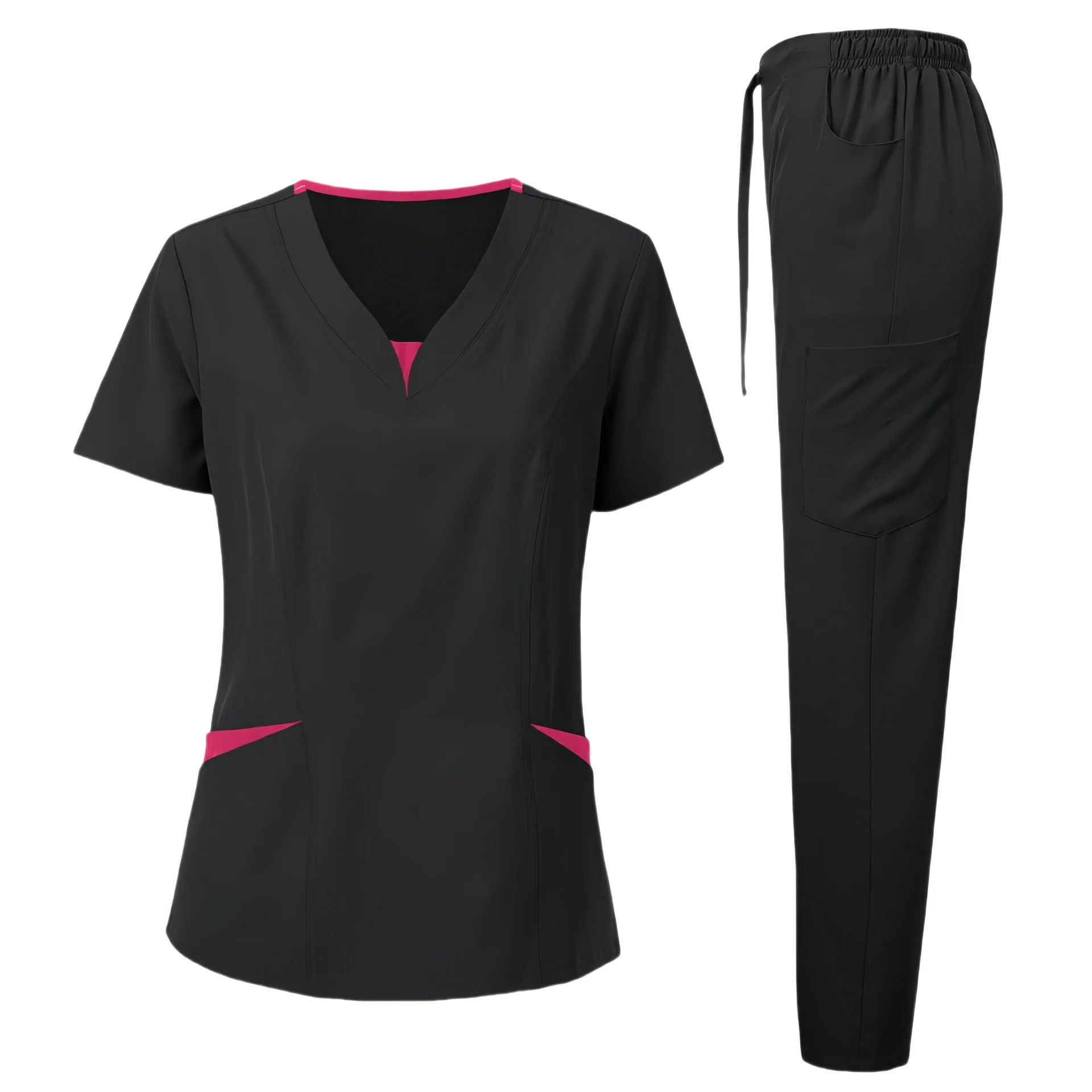Uniformes suaves, 2 piezas, Jogger personalizado, uniformes femeninos, conjuntos de moda