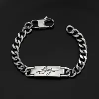 Kpop Group Team Leader Bang Chan Design Bracelet Chain logo Trendy letter Bracelets For Fans Approximately 18CM in lengh 4