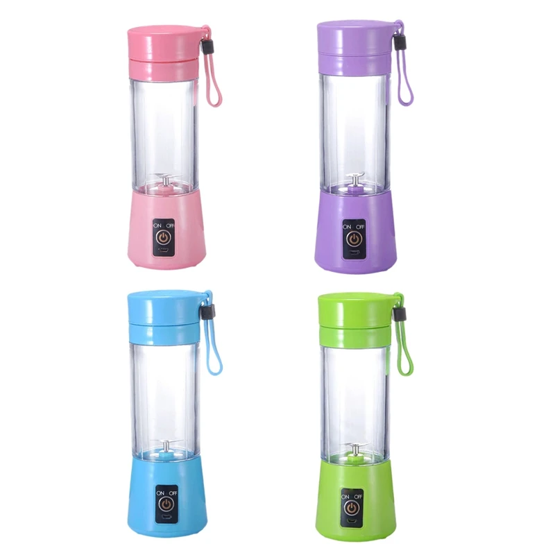 SANQ Electric Fruit Juicer Blender Portable Handheld USB Personal Milk Smoothie Maker Mixer Cup For Home Picnic Office