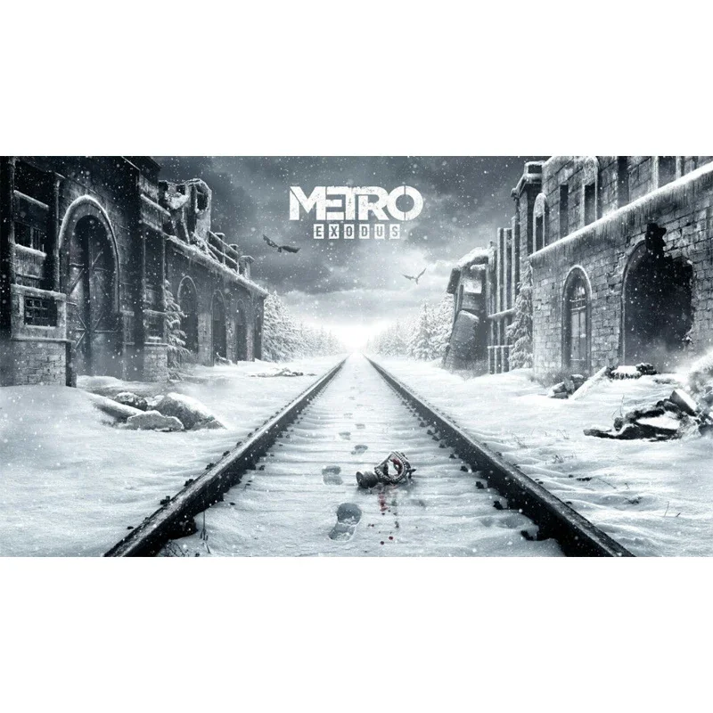 D0491 Metro Exodus Game 2 Silk Fabric Poster Art Decor Indoor Painting Gift