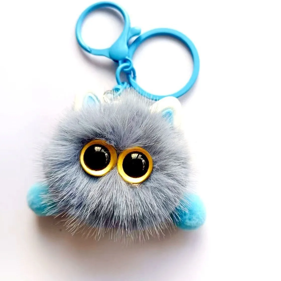 Plush Keychain for Women, Soft Car Key Chain