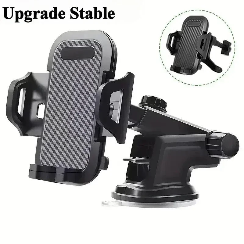 HOMEFISH Universal 360 °   Suporte de Telefone para Carro com Ventosa Rotativa, Suporte Estável para Celular no Carro