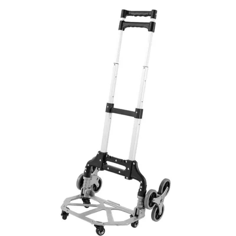 80Kg Hạng Nặng Có Thể Gập Lại Bánh Xe Đẩy Gấp Gọn Xe Tải Barrow Xe Đẩy Du Lịch Hành Lý Xe Đẩy Hàng Di Động Sử Dụng Nhà Leo Cầu Thang