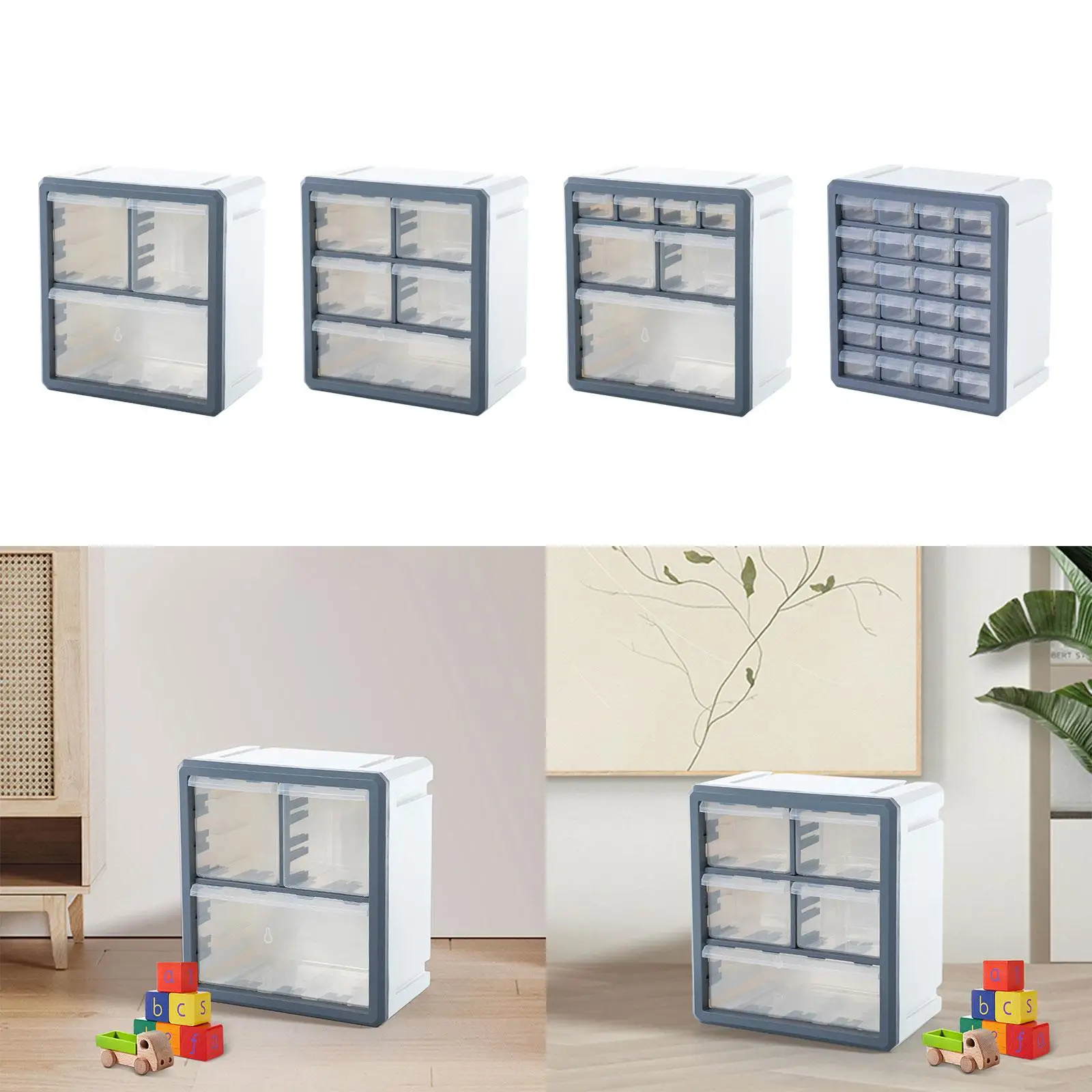 درج صغير منظم القرط صندوق تخزين الخرز صندوق منظم للوازم المكتبية الغرور غرفة المنزل مجوهرات Oragnizer الفن العرض #4