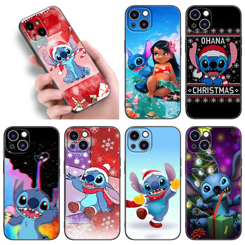 Merry Christmas Lilo Halloween Phone Case For Apple iPhone 12 13 Mini 11 14 Pro XS Max 6S 6 7 8 Plus 5S X XR SE 2020 2022 Cover