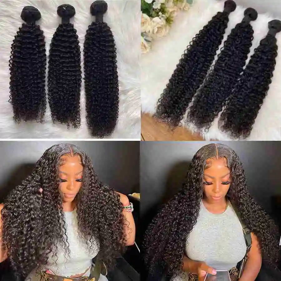 

Water Wave Bundles With Closure Brazilian Remy Human Hair Bundles With 6x6 Lace Frontal Closure Curly Wave Human Hair Extensions