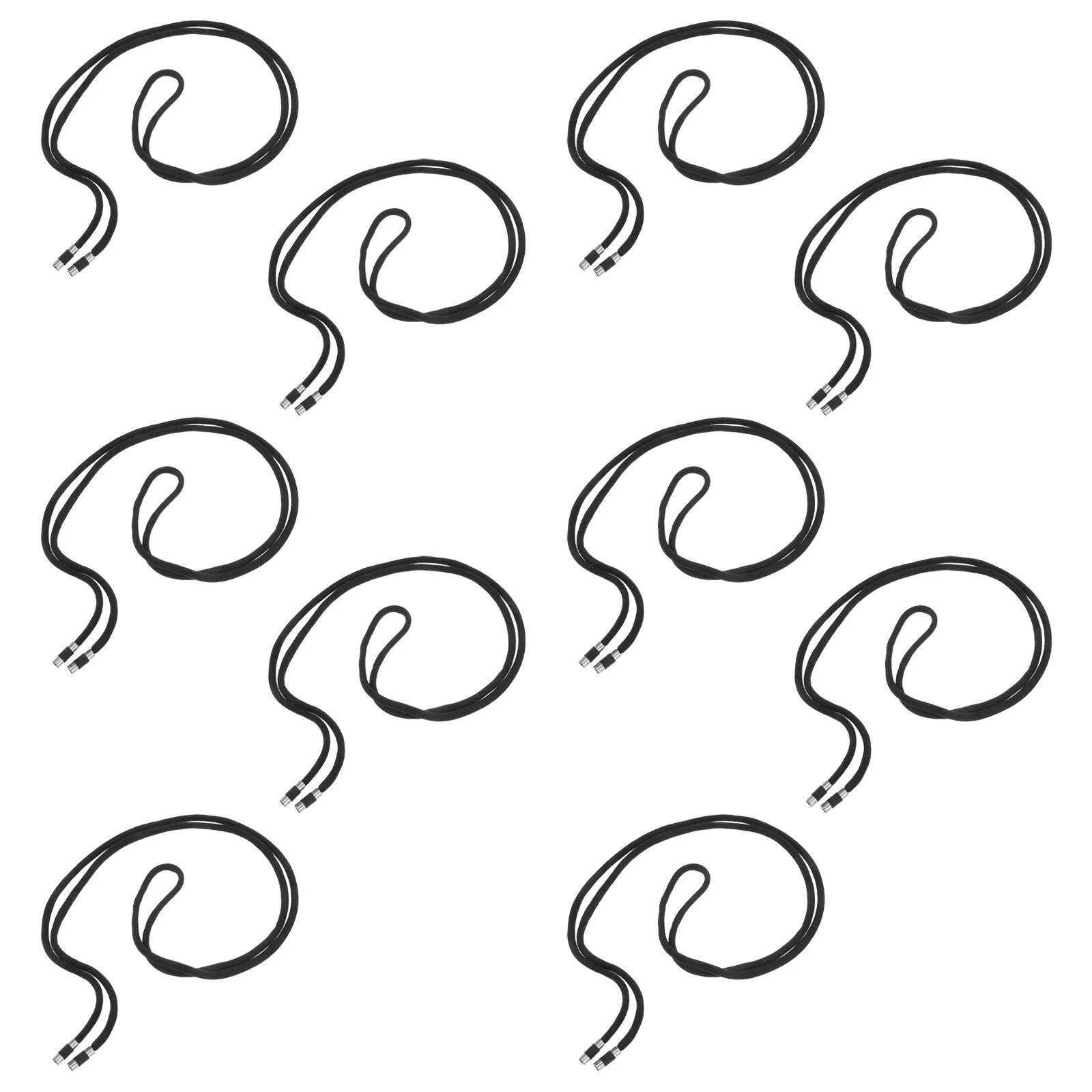 

10 шт., сменный шнурок для брюк, прочный полиэстеровый шнур для толстовки с капюшоном для спортивных штанов, ремонт одежды для тренировок в тренажерном зале для толстовок