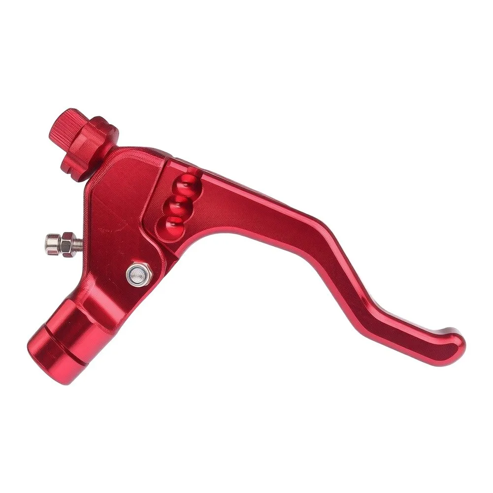 CNC Aluminum Motorcycle Short Stunt Clutch Lever for Most 7 8 Inch 22mm Handlebars Rust Resistant Smooth Throttle