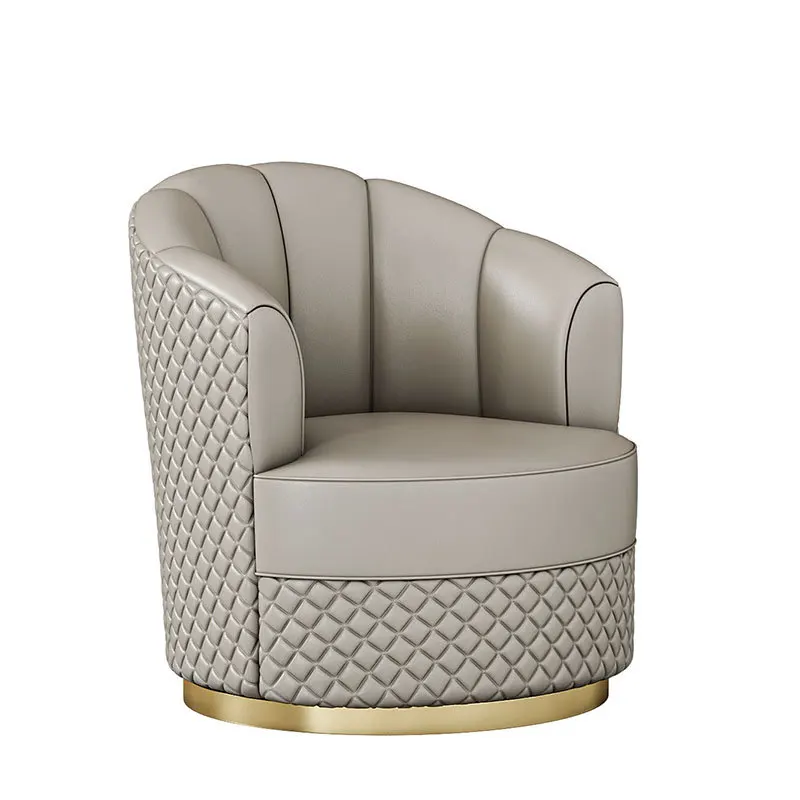 

Wabi Silent Wind Designer Single Sofa Chair Tiger Chair Leisure Chair Living Room Balcony Leisure Rotatable Sofa