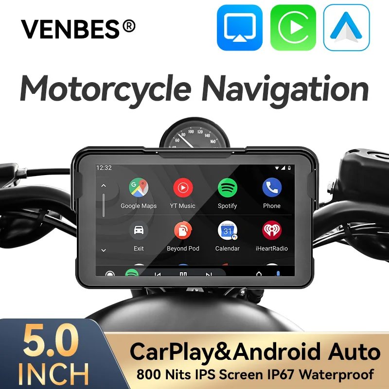 yZ[zVENBES 5C` oCNpirQ[V CXCarPlay Android Auto IPX7ΉXN[ gj^[ |[^u