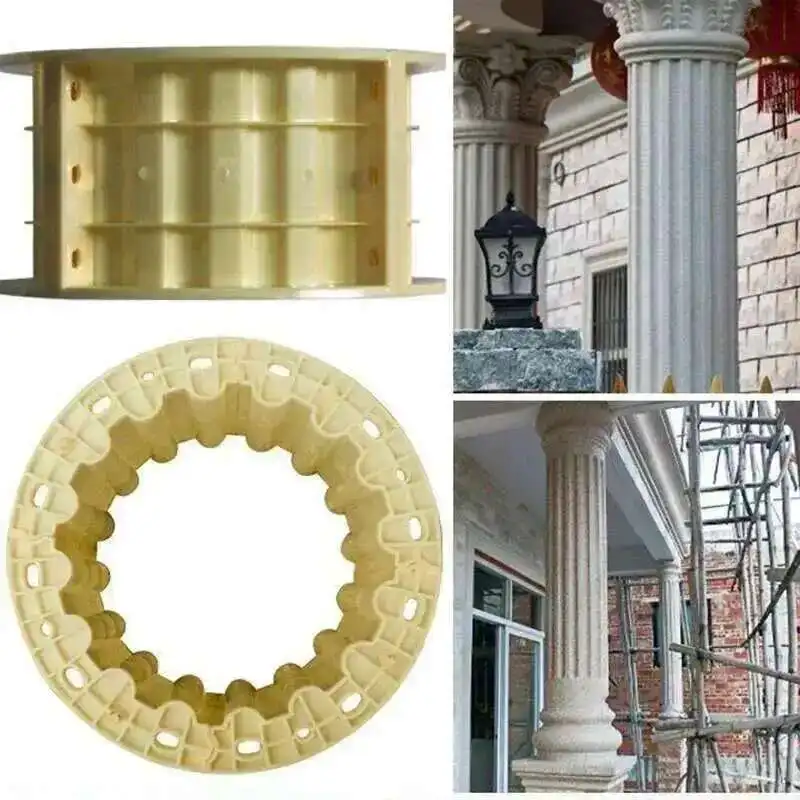 

Thickened Roman Column Body Mold European Villa Gate Column Accessories Cast-in-place Cement Model Decorative Building Template