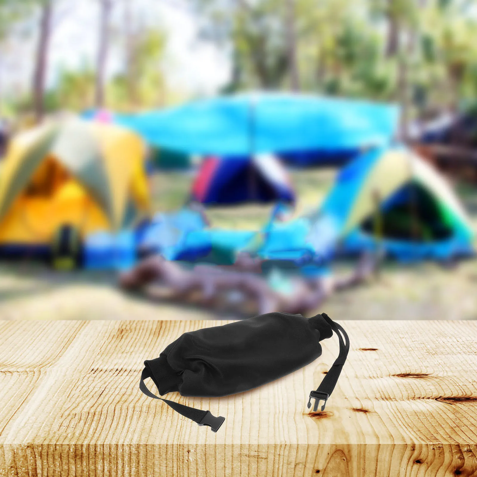 

Football Hand Warmer Pouch with Zipper Pocket Adjustable Strap for Winter Sports Outdoor Activities Warm Hand Muff for Soccer