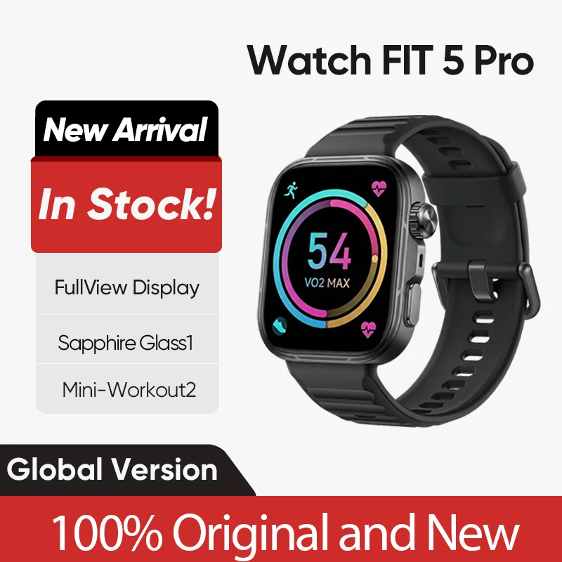 Умные часы HUAWEI Watch FIT 5 Pro, 1,92-дюймовый FullView-дисплей, до 10 дней автономной работы, для активного отдыха, совместимы с iOS и Android