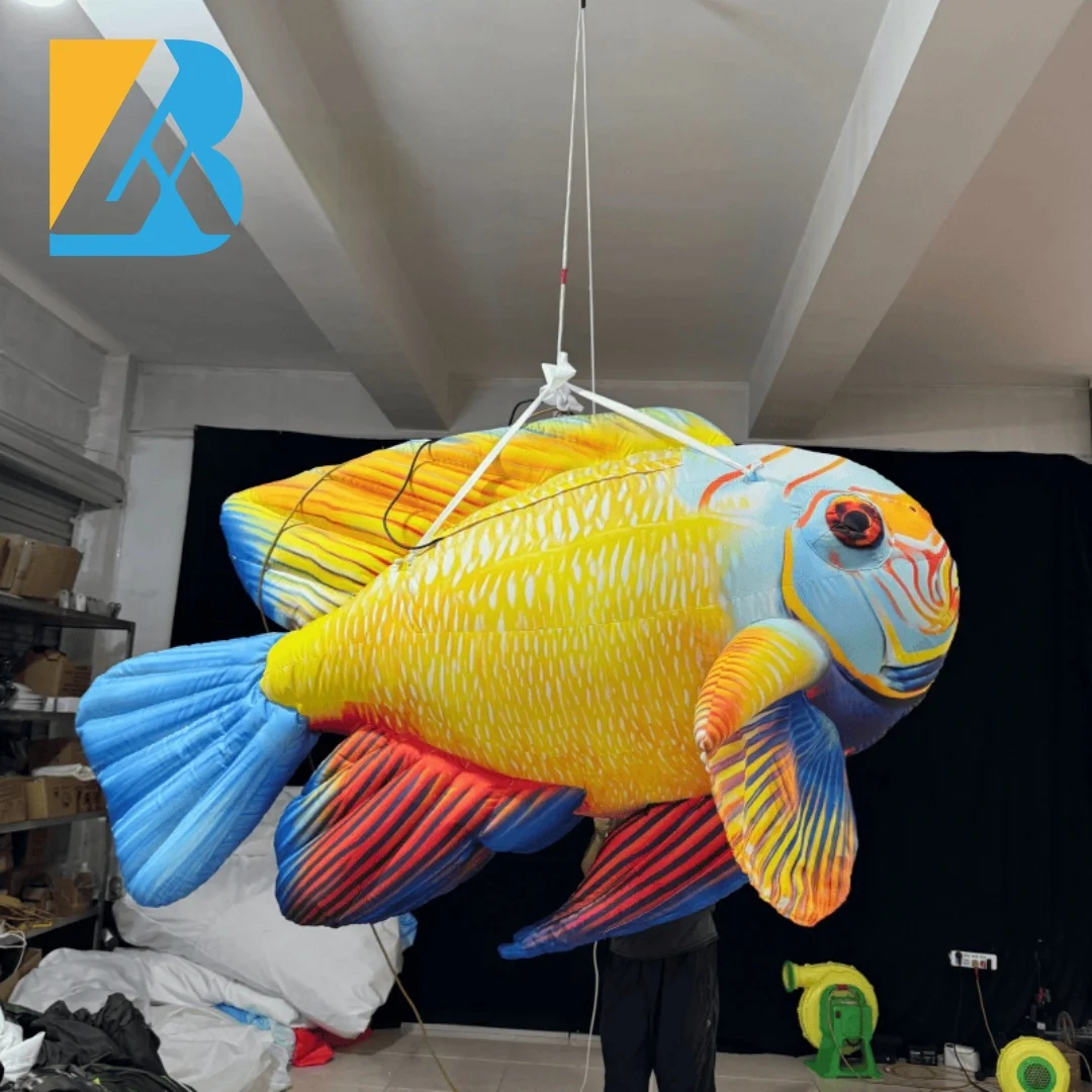 Bespoke Large Inflatable Sea Fish Design for Arabian Nights Prom Theme Toys