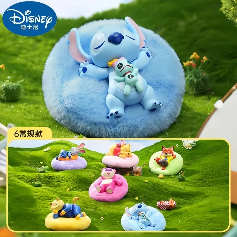 

Disney Sunday Series 2025 New Hot Kawaii Pvc Mini Figure Blind Box Surprise Toy Car Decor Fridge Magnet Cute Gift For Girls Toys