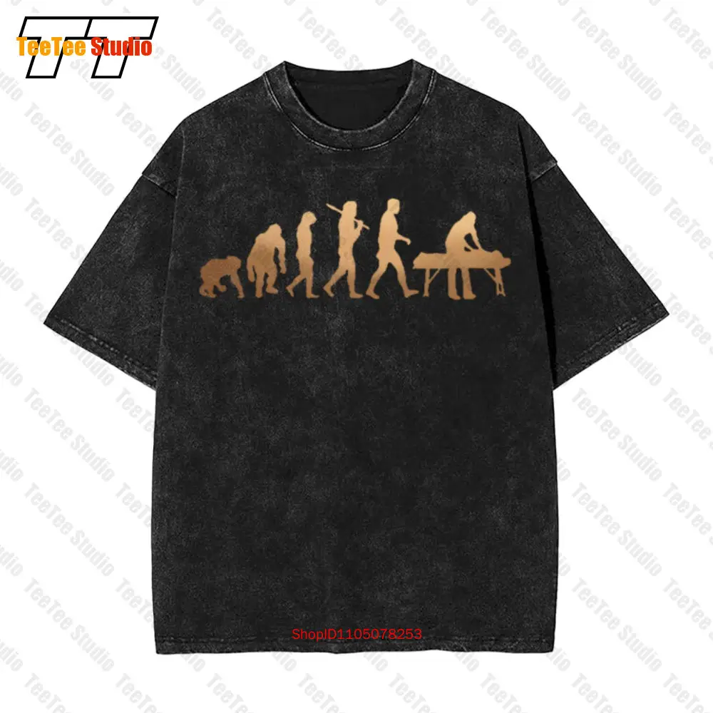 Bronze Edition Schaefer Schaf Wolle Hirt Evoltion Vintage Übergroßes T-Shirt 0IQT