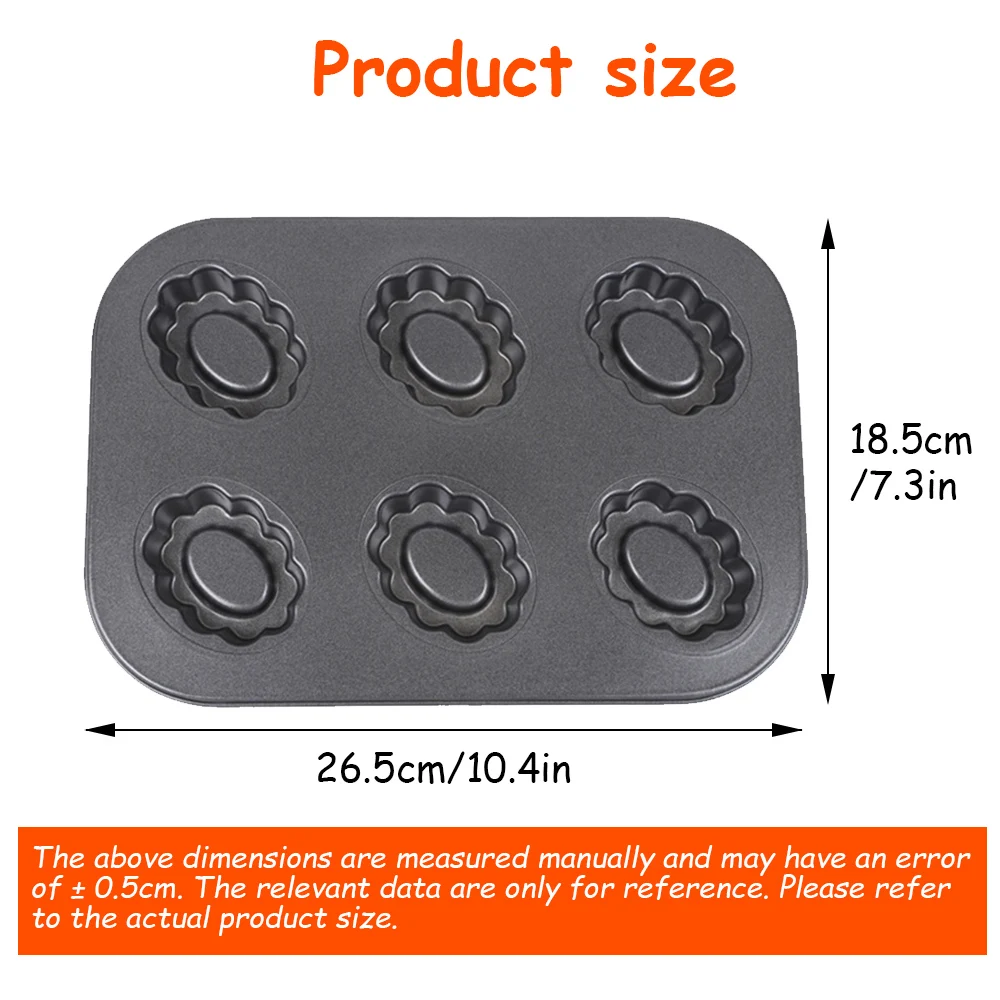 Carbon Steel Oval lace fruit tart mold Bakeware Mold Mini Cupcake Cookie Fruit Egg Tart DIY Mould Kitchen Pastry Baking Tool