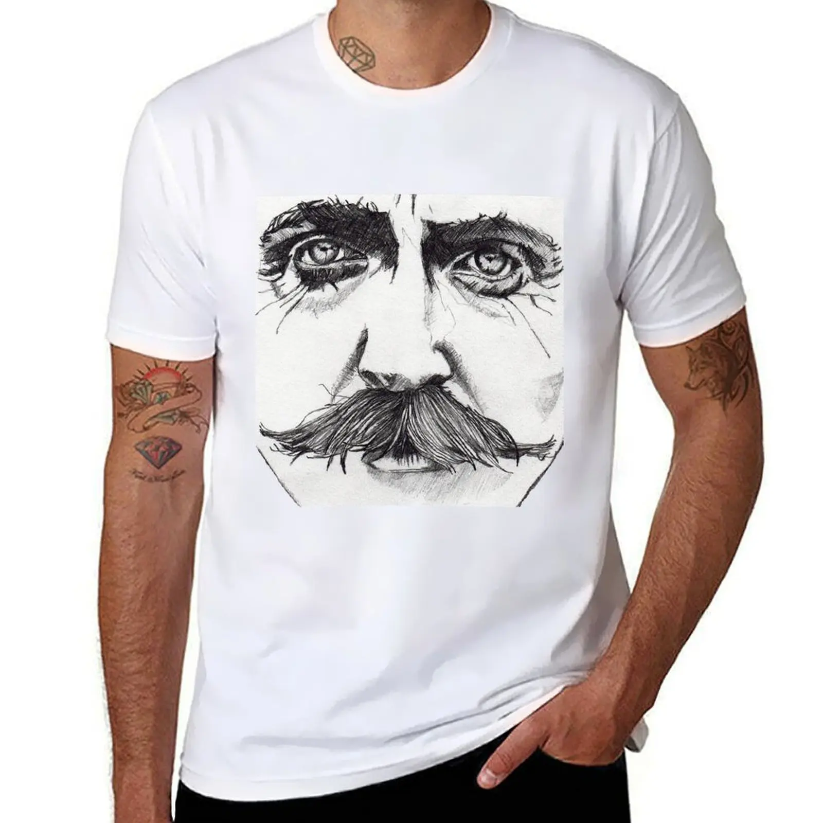 Billy Childish-Steady the Buffs T-Shirt anime t-shirts pour homme homme t-shirts coton T-Shirt