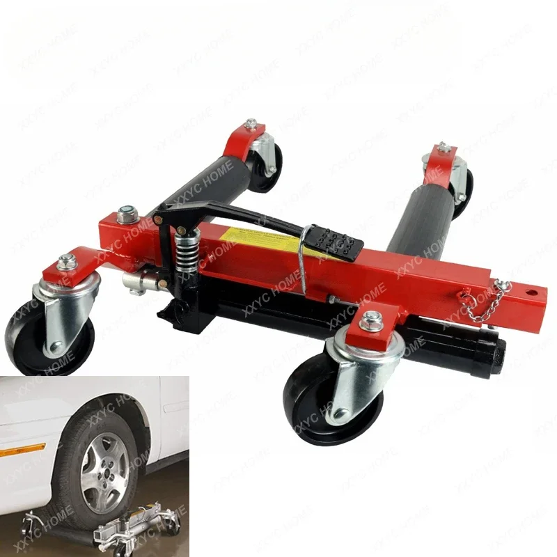 

Hydraulic Car Moving Machine Max Moving with 680kg Universal Wheel Car Mover Hydraulic Trailer Vehicle Mobile Device