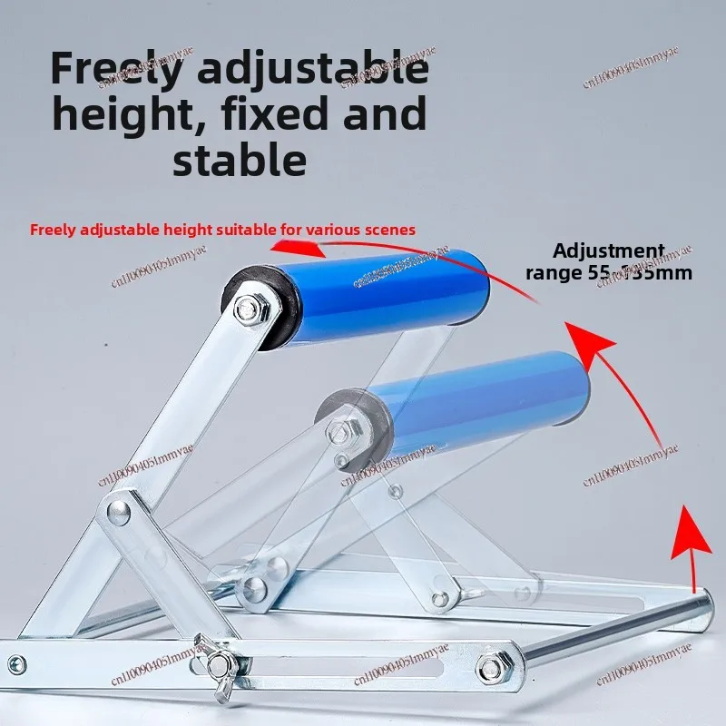 Cutting machine tray auxiliary bracket long material support balance bracket