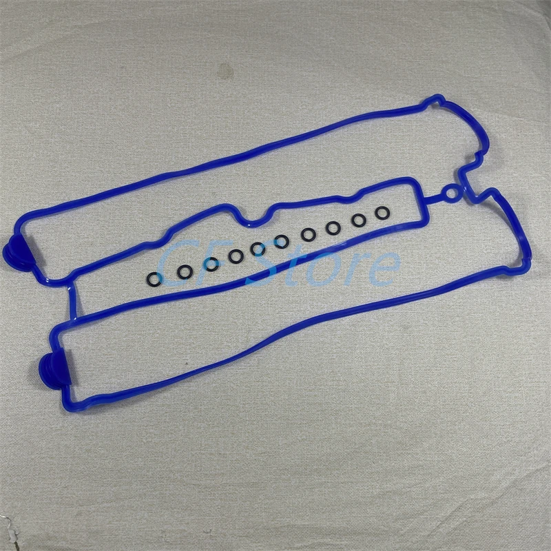 Aluminum Valve Cover Gasket Rubber OEM# 5488936 90501944 Blue GASKET For Captiva Opel Antara 2.4L Epica Excelle1.8 Regal Astra