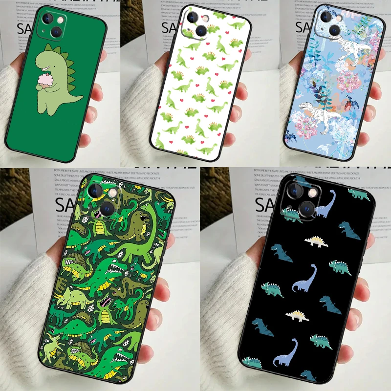 Dinosaur Pattern Case For Samsung Galaxy M13 M16 M11 M21 M31 M20 M23 M54 M14 M34 M52 M32 M12 M36 M56 M15 M55