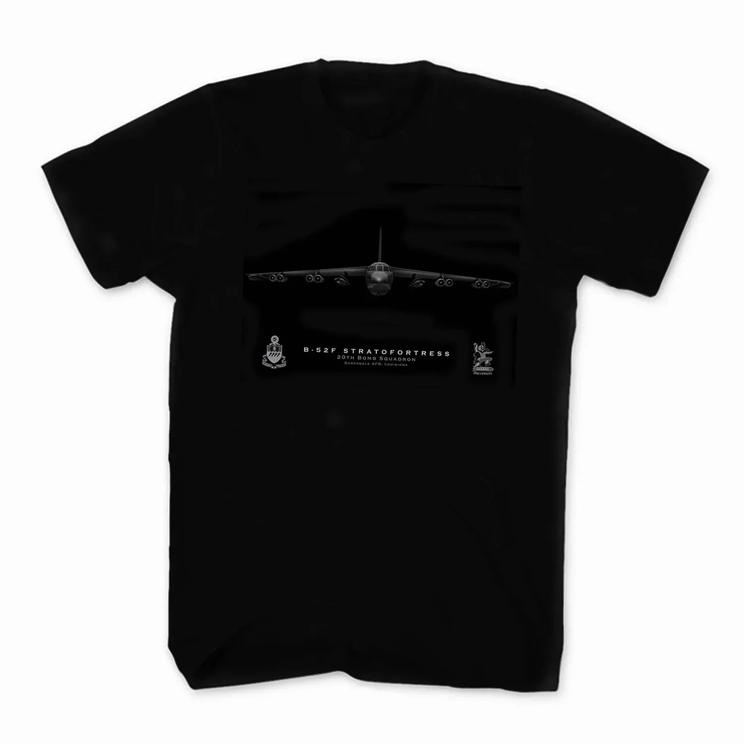 

20th Squadron B-52 Stratofortress Strategic Bomber T Shirt. 100% Cotton Short Sleeve O-Neck Casual T-shirts New Size S-3XL