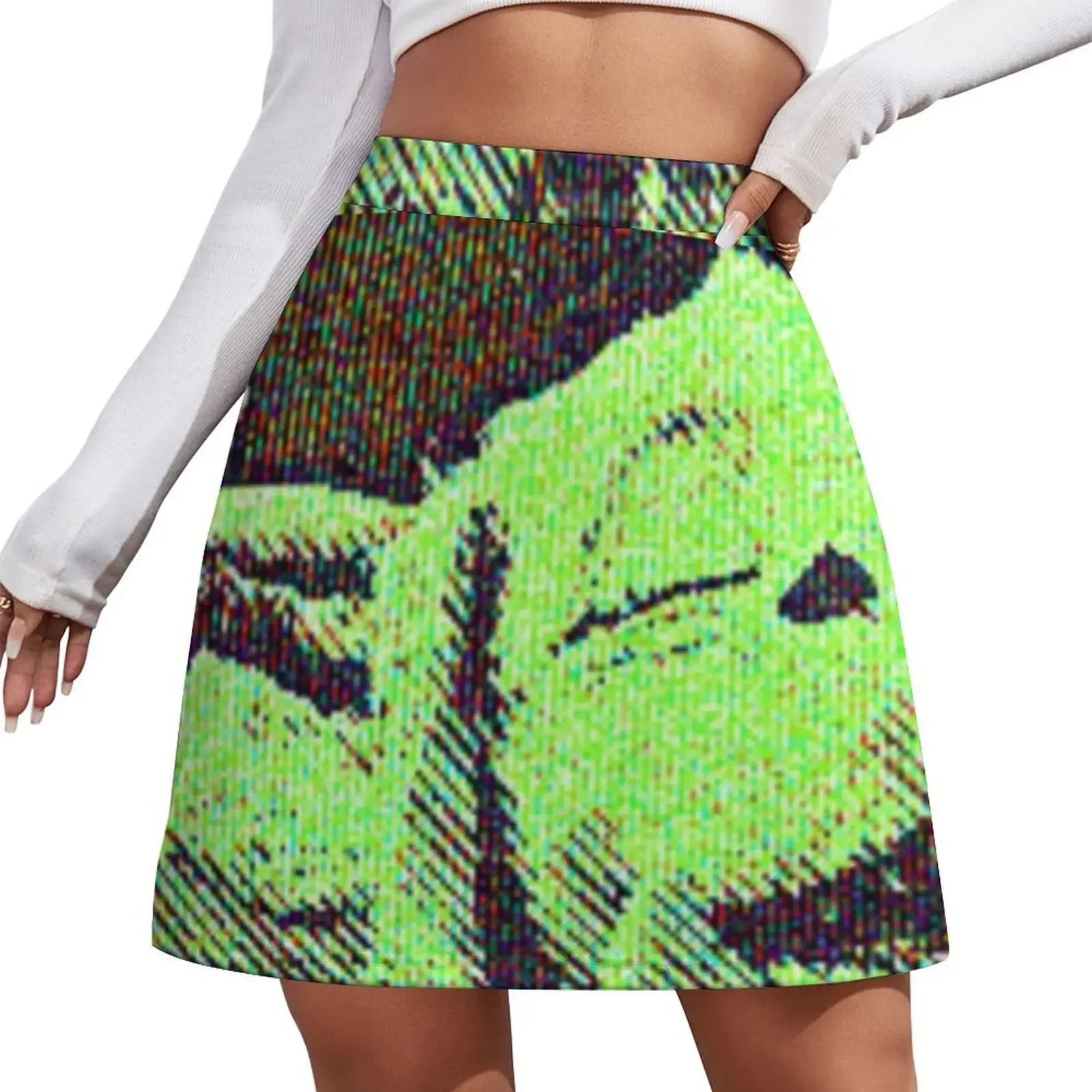 

A Neverending Story Mini Skirt korean style clothing skirts Skort for women Women clothing Mini Skirt