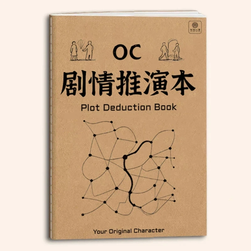 

OC Character Setting Book Novel Plot Creation Worldview Design Notebook Anime Secondary Dimension Universal OC Material Books