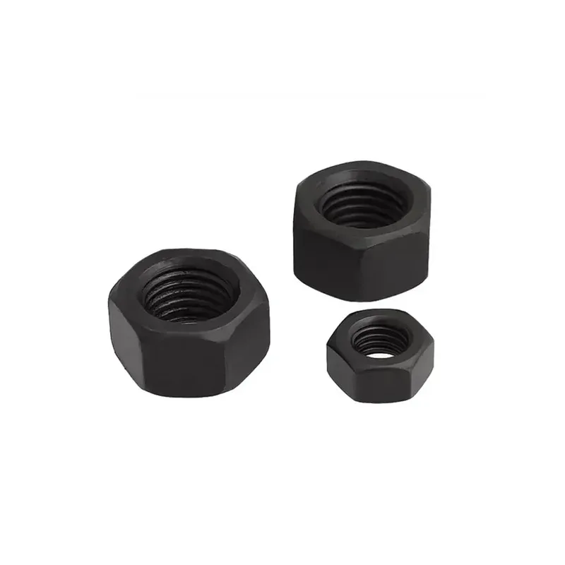 Black Alloy Steel Hex Lock Nut Grade 12.9 Fine Thread M8 M10 M12 M16 M27 3