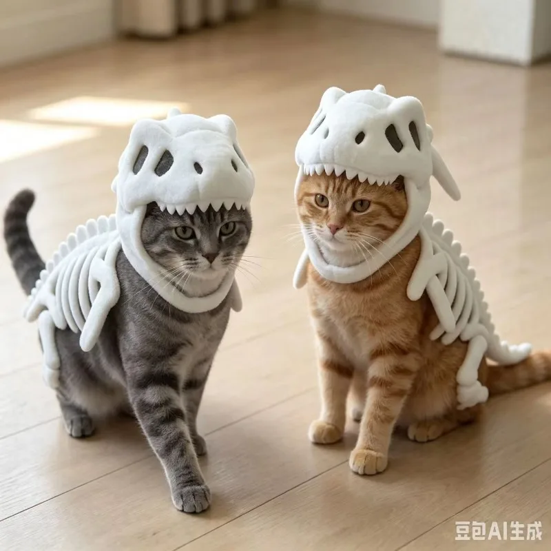 Popular Pet Skull Skeleton Doll Simulation Super High Value Doll Doll Hood Hat Wholesale