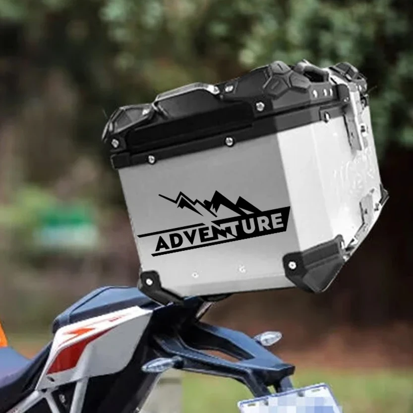 Motorrad-Aufkleber, Top-Box, Abenteuer-Grafik, Vinyl-Aufkleber, wasserfest, Dekor-Zubehör für Honda Africa Twin BMW GS 1200 1250