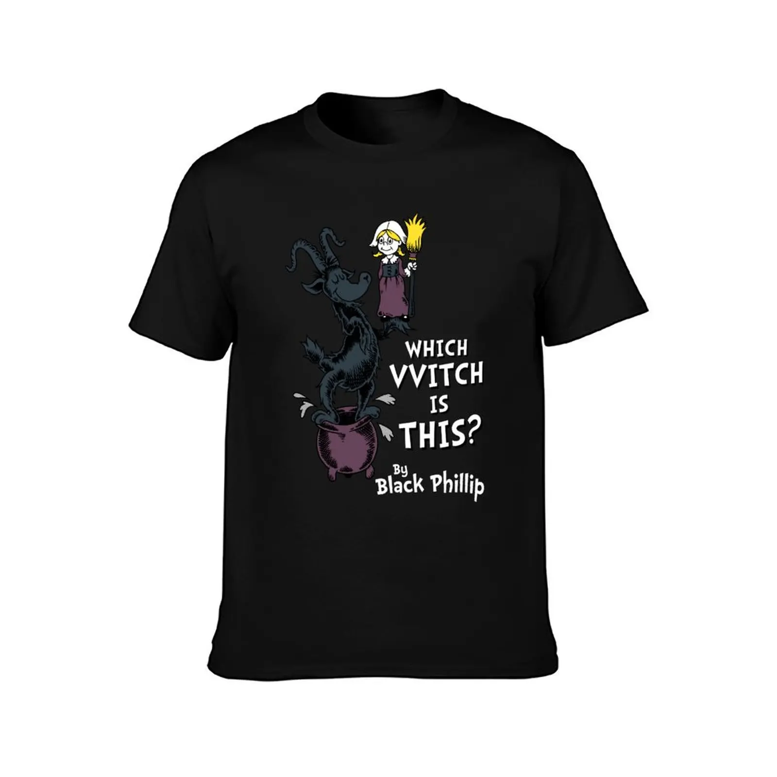 Which VVitch - Black Phillip Goat - Children's Book T-Shirt Gym Wear Breathable Short Sleeve Tee T-Shirt