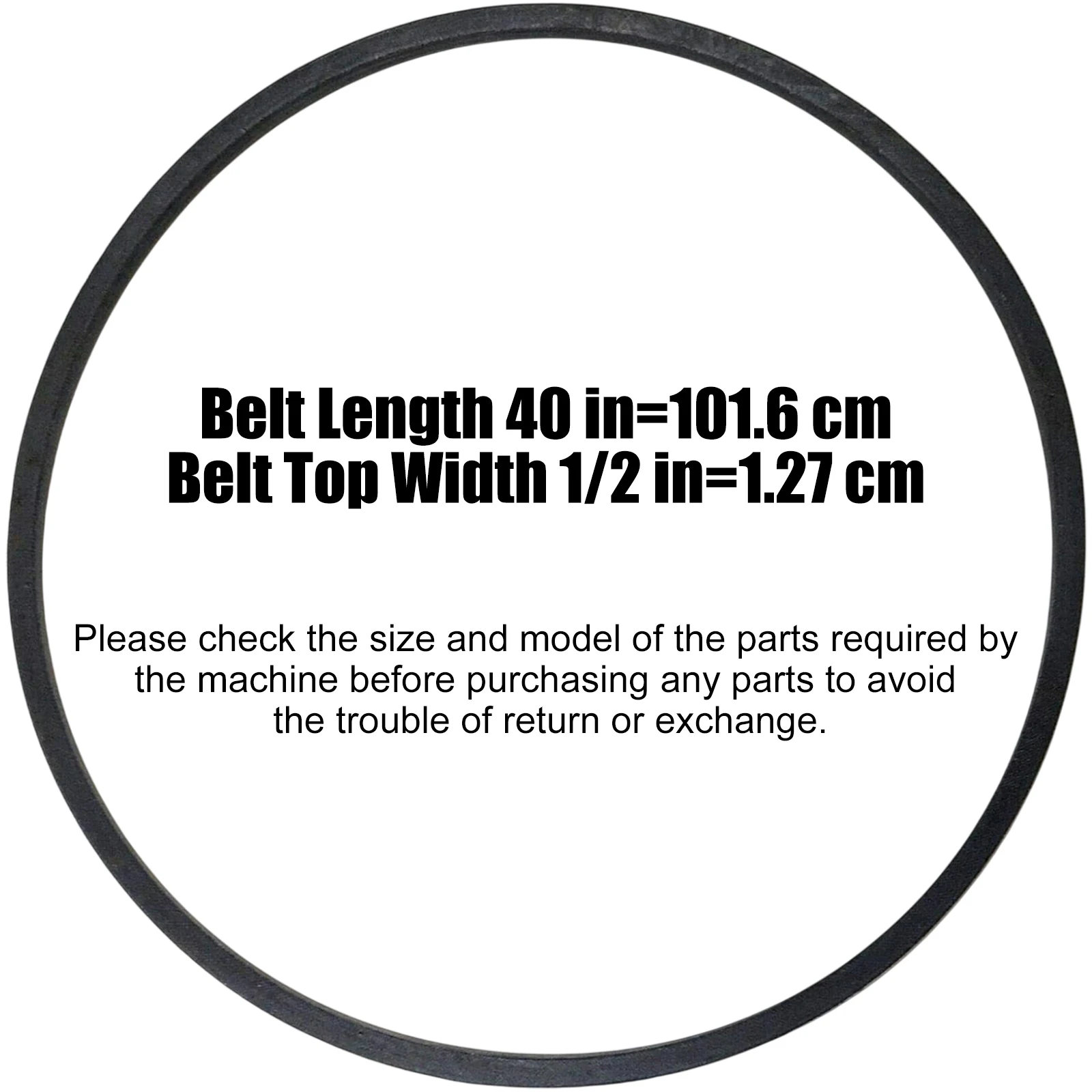 26-9670 Drive Belt for Toro Snowblower Replacement V Belt (1/2