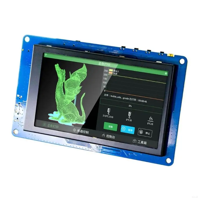 Q1JF Pad45 Display 4.5 Inch Capacitive Screen Display 3D Printer Parts Wireless Connection 3D Models Remotely Screen