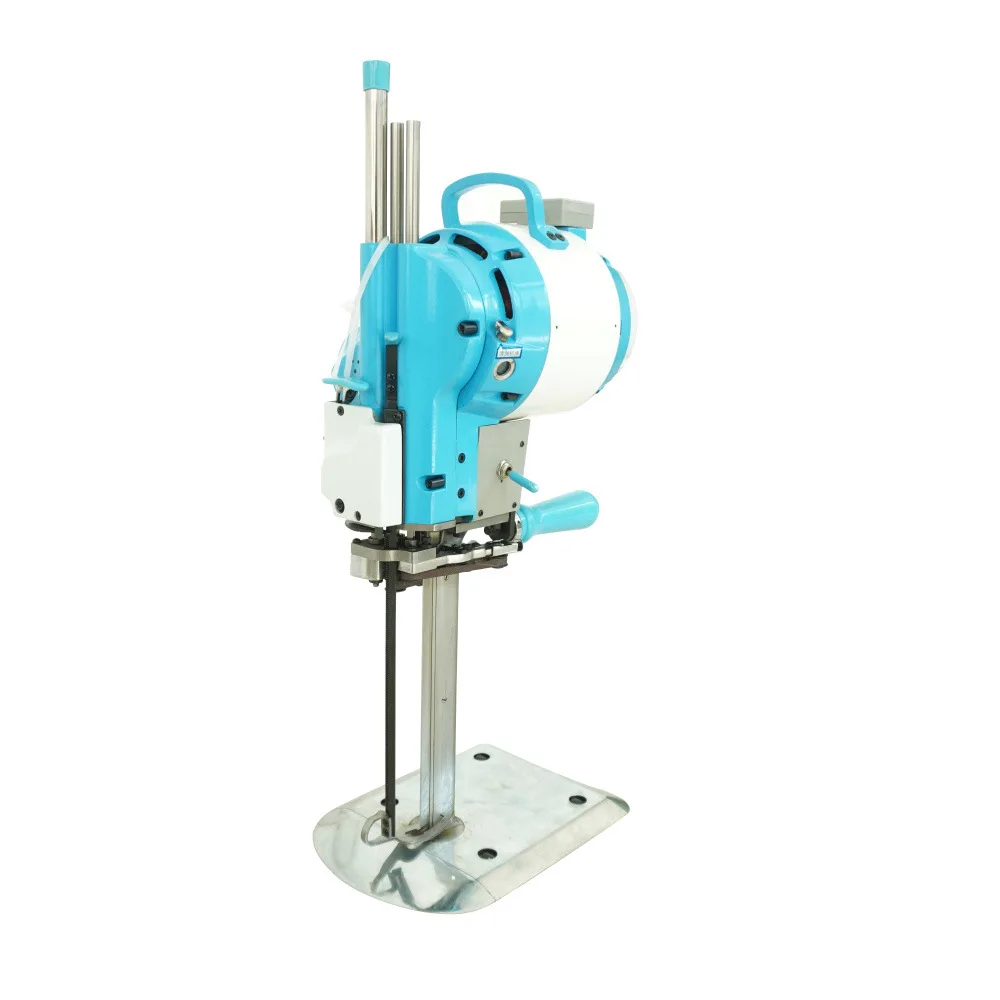 Automatic high-power cutting machine for clothing, shoes, hats and home textiles, hand-pushed vertical electric cutting tool